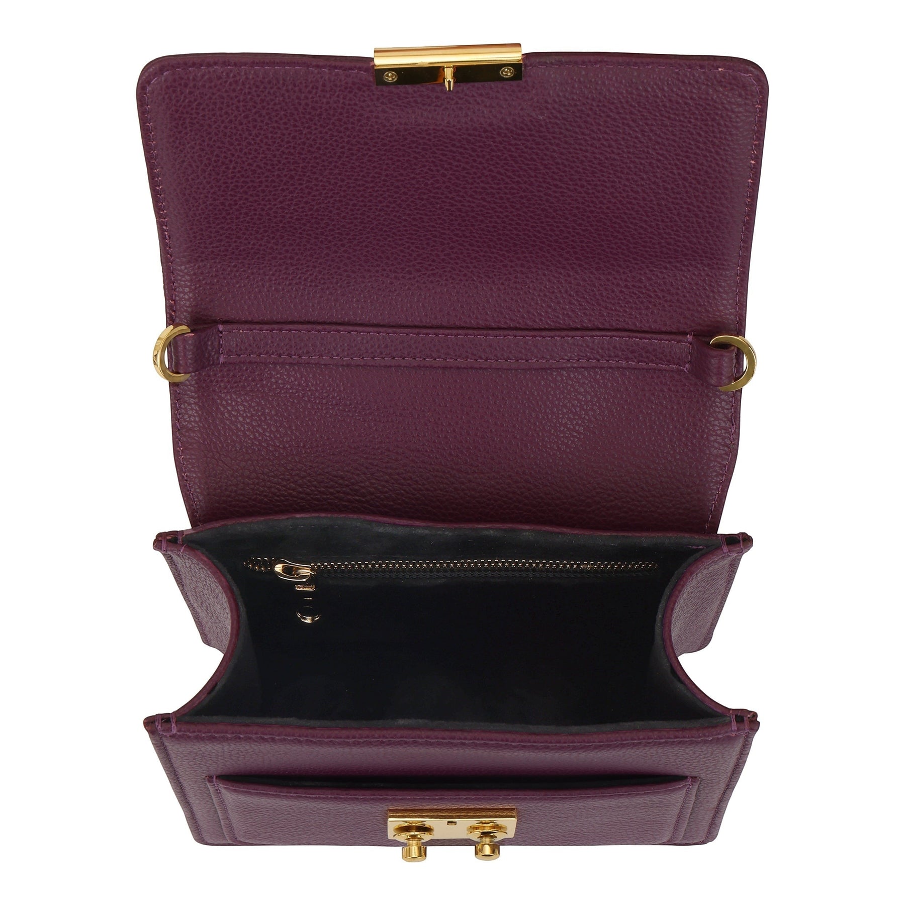 Madie - Burgundy Pebble