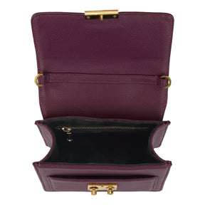Madie - Burgundy Pebble