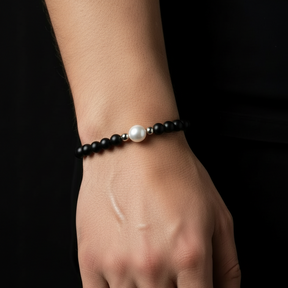 Onyx Pearl Bracelet