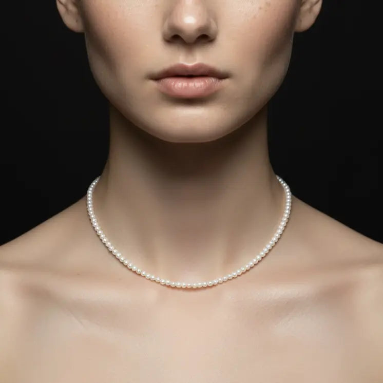 Mini Fresh Water Pearl Necklace