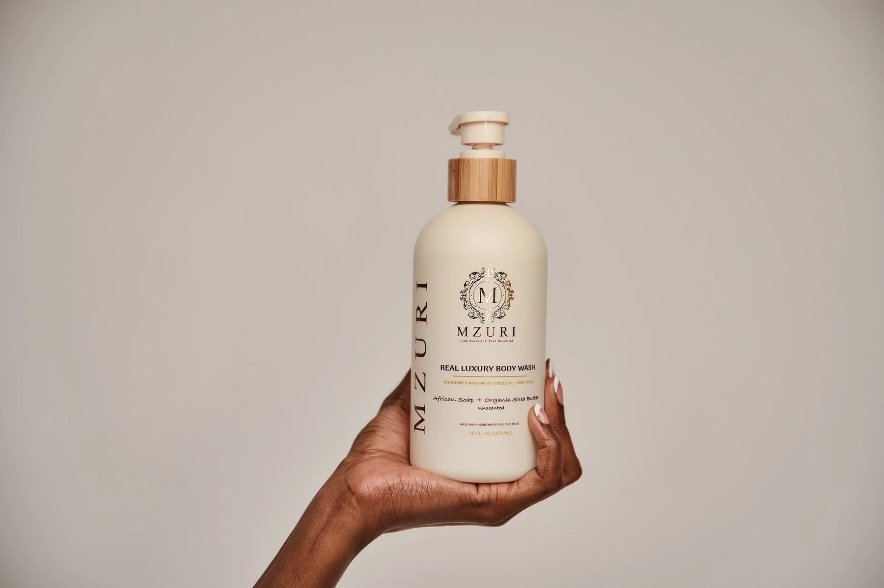 Body Wash - African Black Soap | Organic Shea Butter | Unscented
