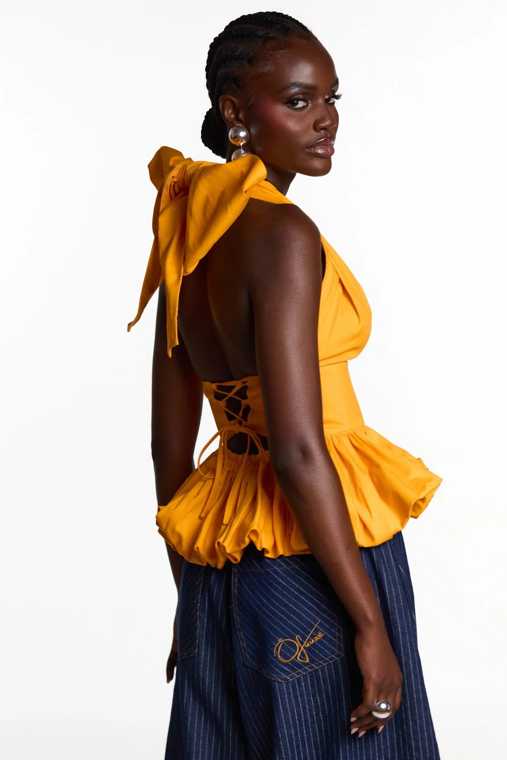Grace Peplum Top