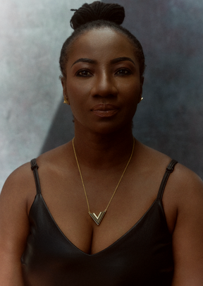 Valor Empowering Gold Onyx Necklace