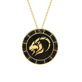 Capricorn Zodiac Necklace