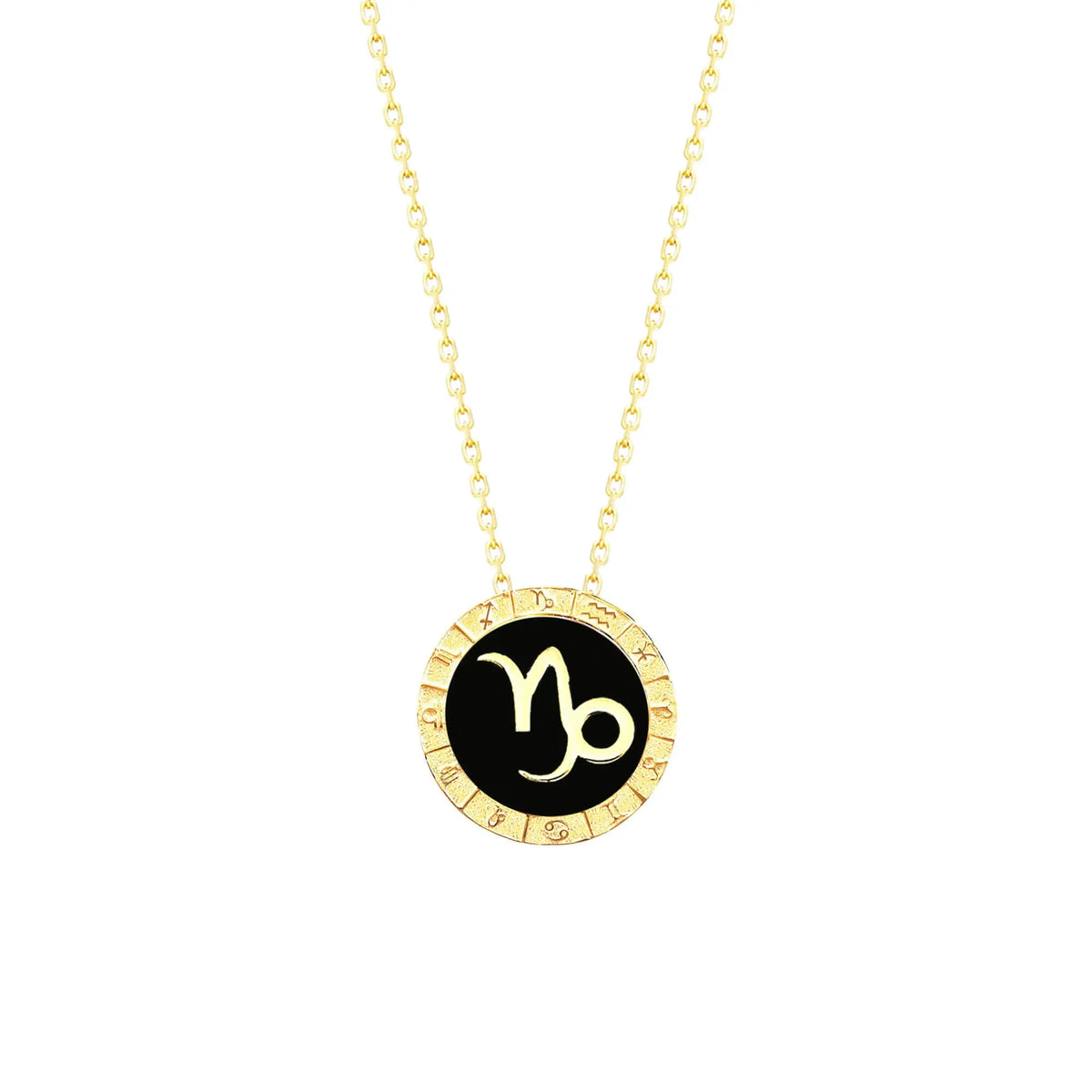 Capricorn Horoscope Necklace