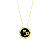 Capricorn Horoscope Necklace