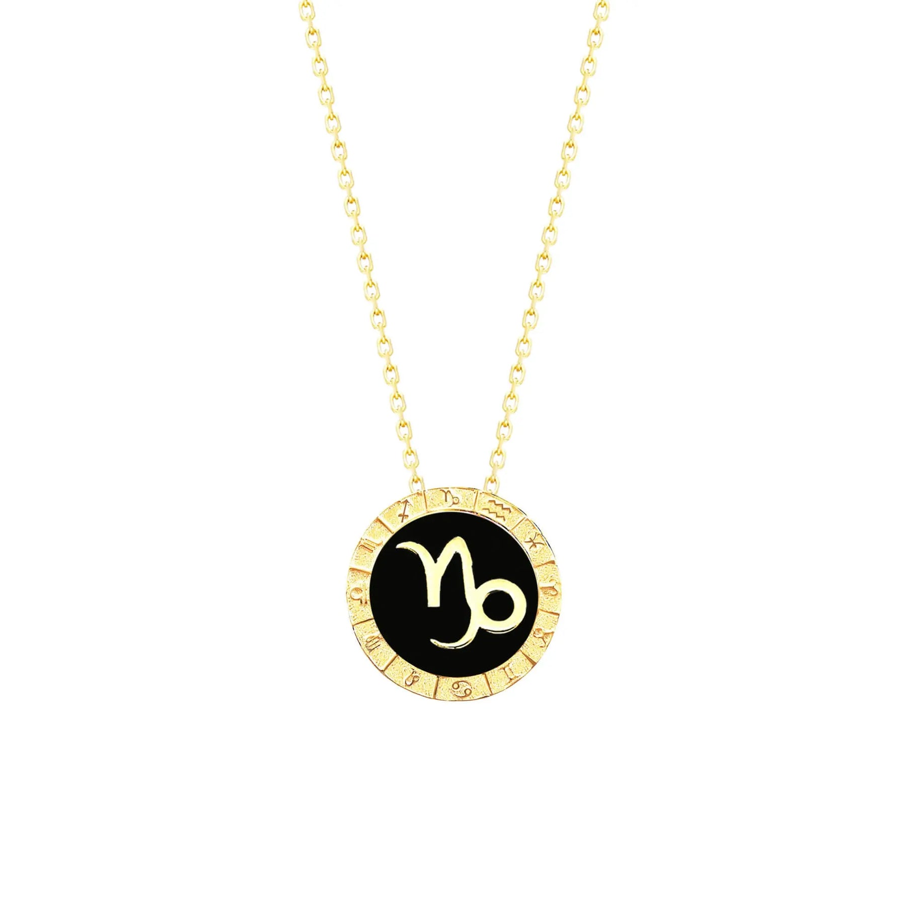Capricorn Horoscope Necklace