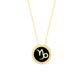 Capricorn Horoscope Necklace