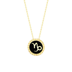 Capricorn Horoscope Necklace