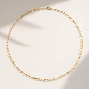 Aureline Paperclip Necklace