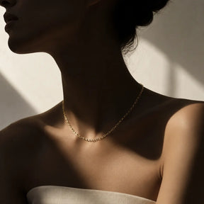 Aureline Paperclip Necklace