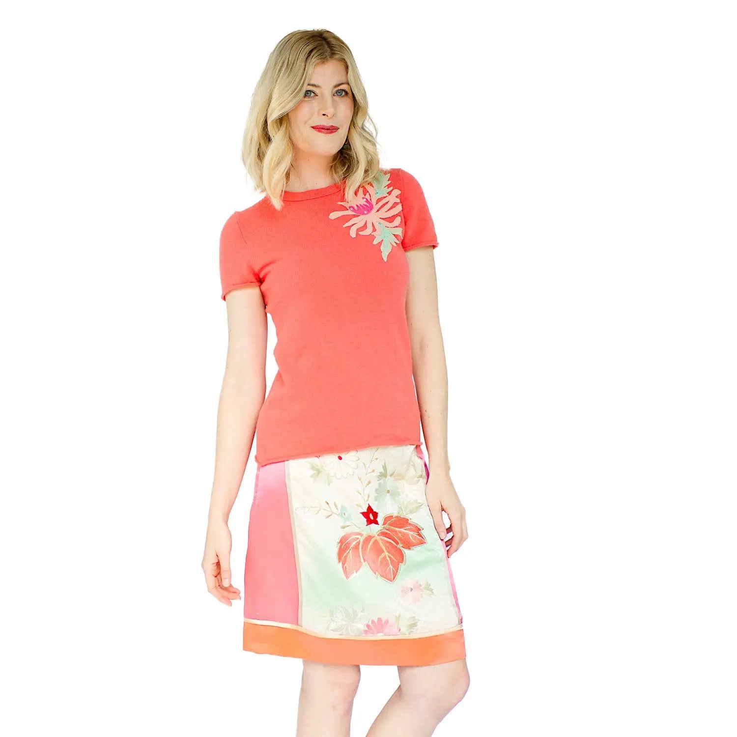 Grace Skirt-Pastel Floral