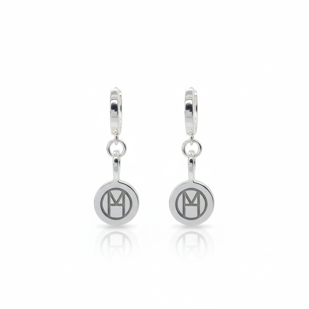 Stardust Moissanite Dangle Earrings