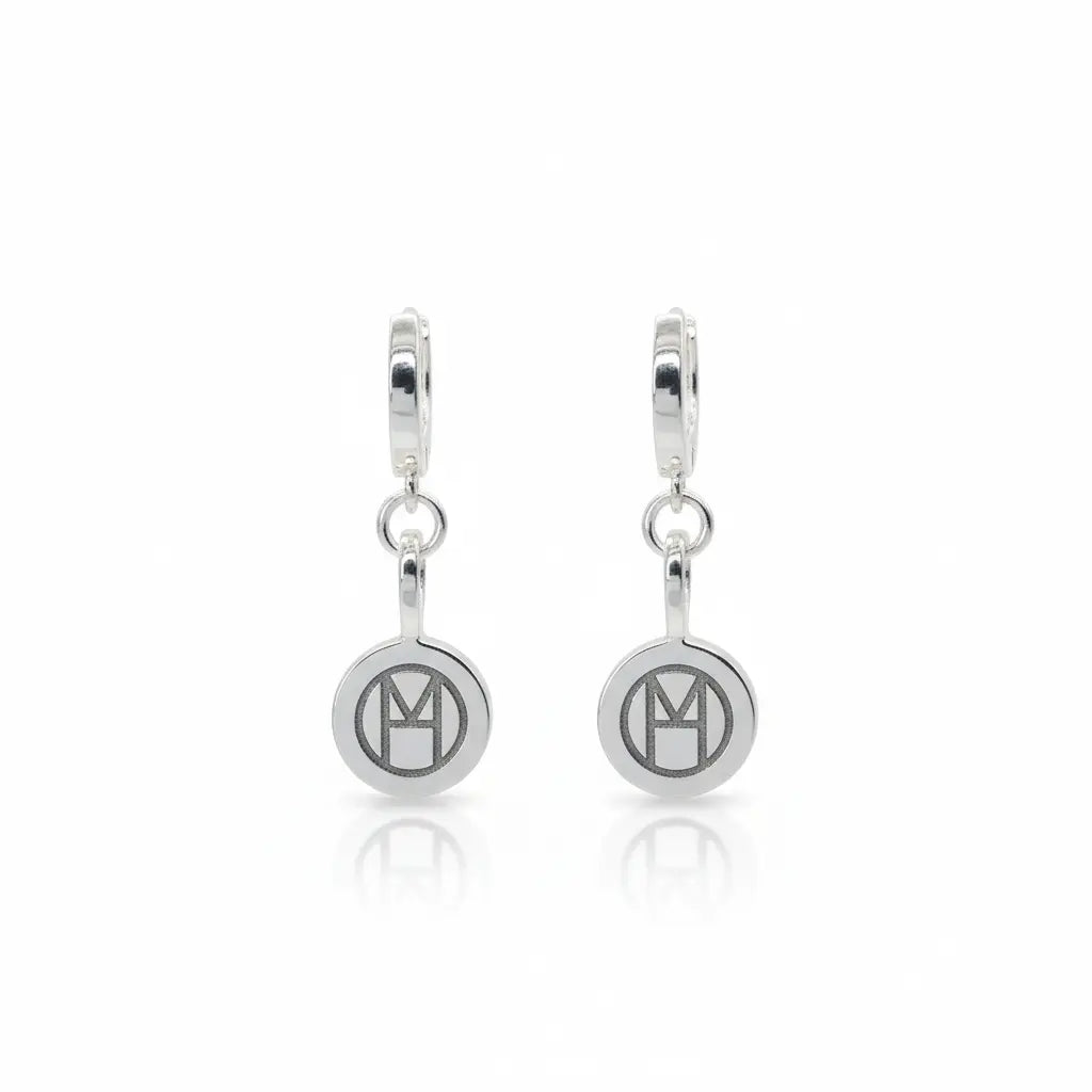 Stardust Moissanite Dangle Earrings