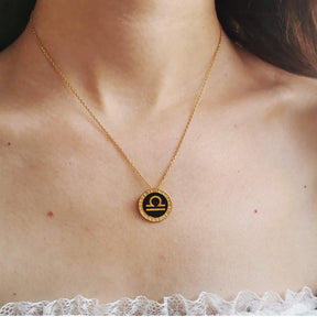 Libra Horoscope Necklace