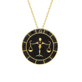 Libra Zodiac Necklace