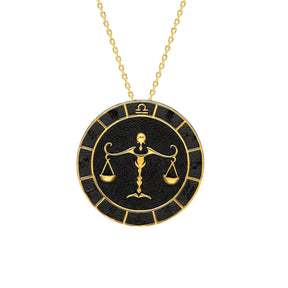Libra Zodiac Necklace