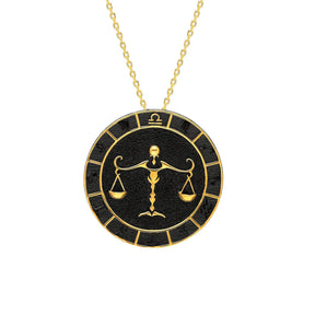 Libra Zodiac Necklace