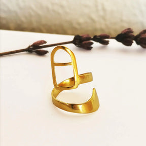 Open Nail Ring