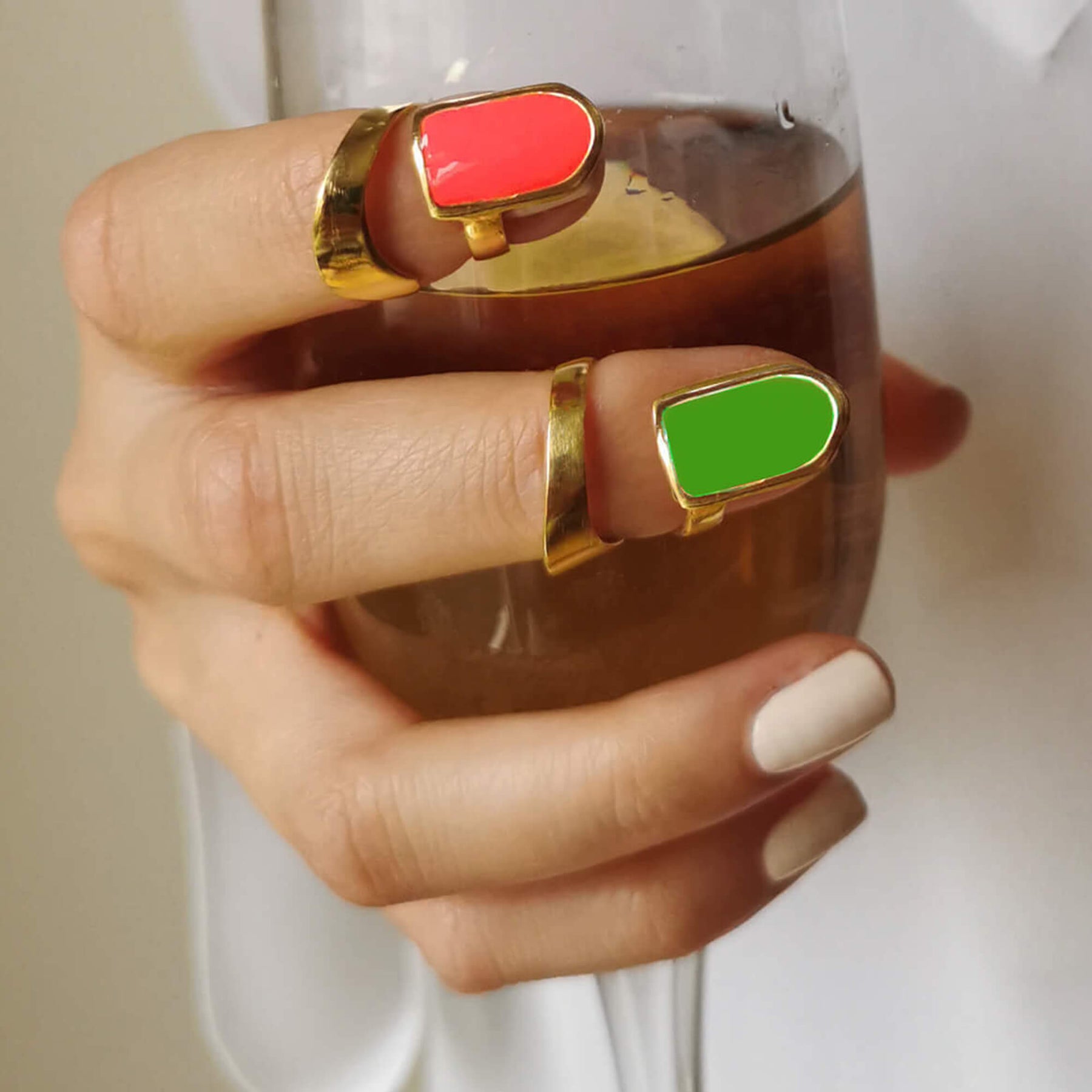 Colorful Nail Ring