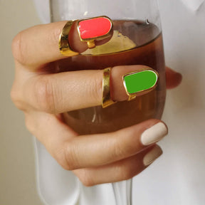 Colorful Nail Ring
