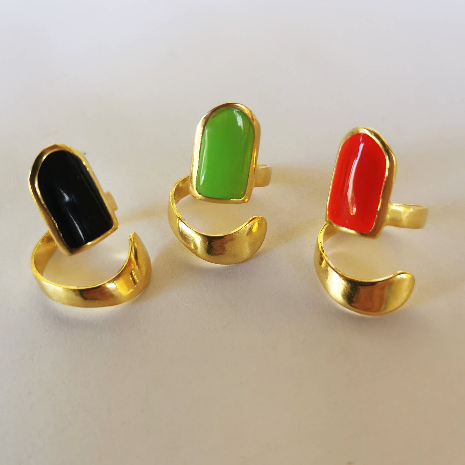 Colorful Nail Ring