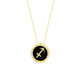 Sagittarius Horoscope Necklace
