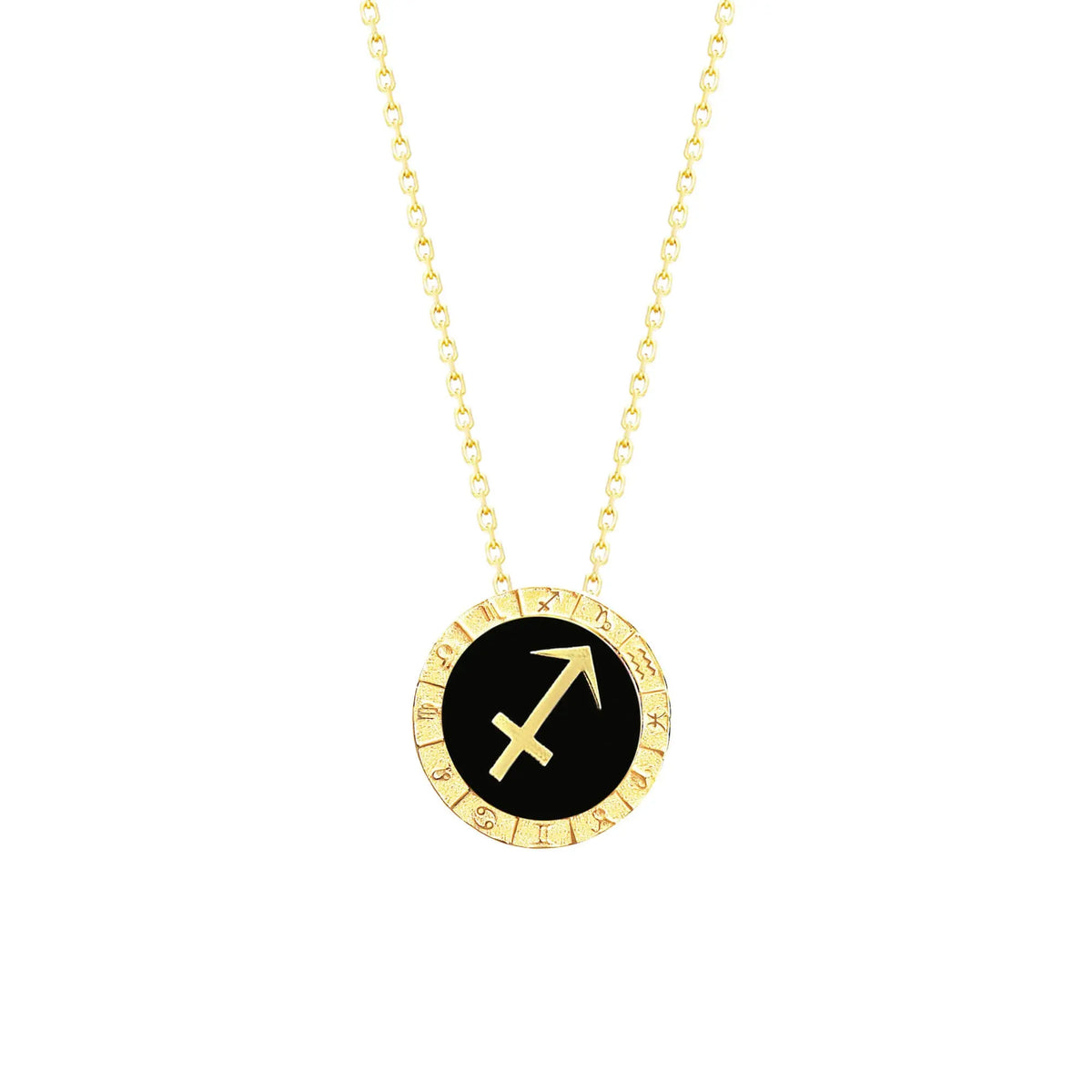 Sagittarius Horoscope Necklace