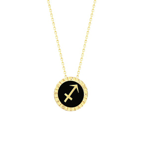 Sagittarius Horoscope Necklace