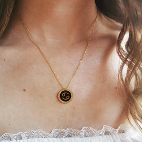 Cancer Horoscope Necklace